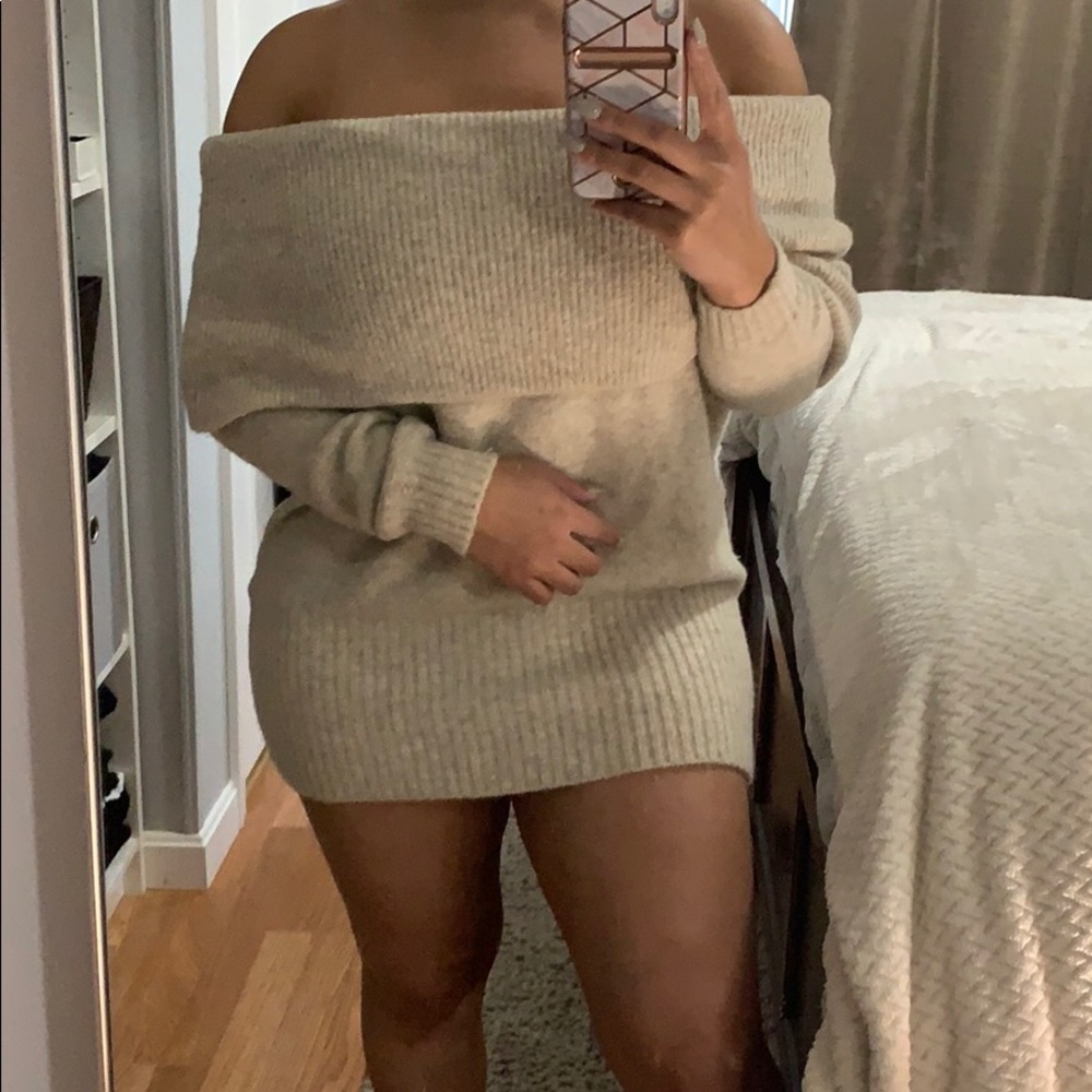 Sweater dress
